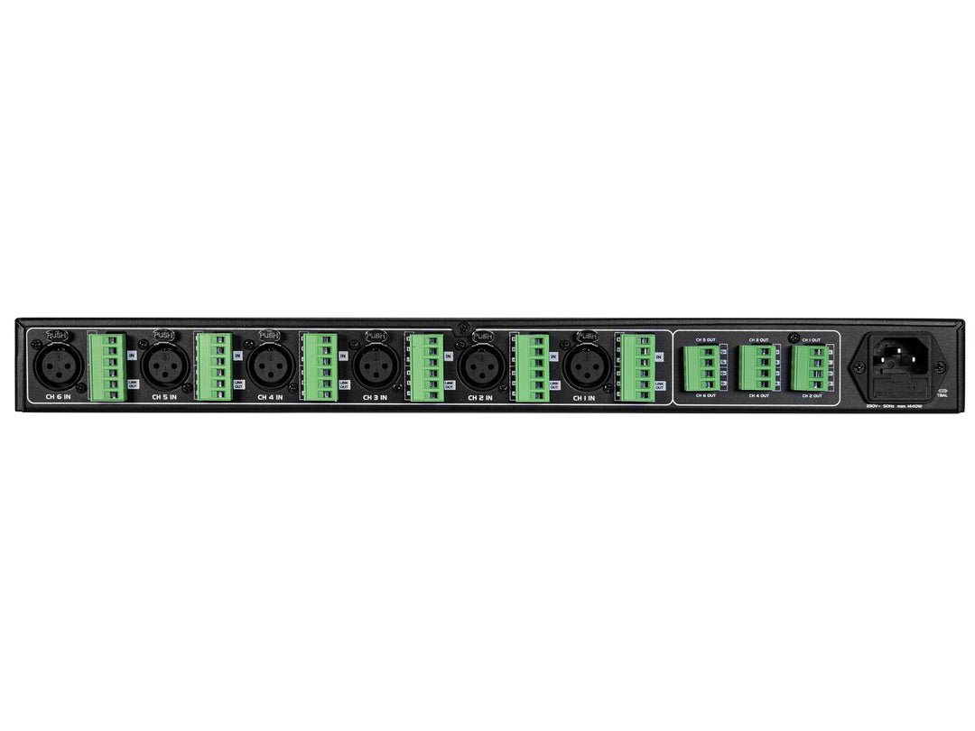 OMNITRONIC XDA-1206 6-Kanal-Class-D-Verstärker