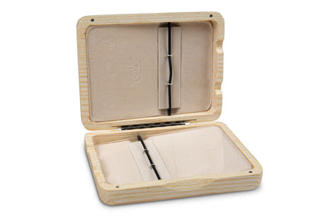 GEWA Reed case Tenorsaxophon 6 Blätter - Natur lackiert