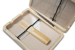GEWA Reed case Tenorsaxophon 6 Blätter - Natur lackiert