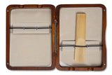 GEWA Reed case Tenorsaxophon 6 Blätter - Rotbraun lackiert