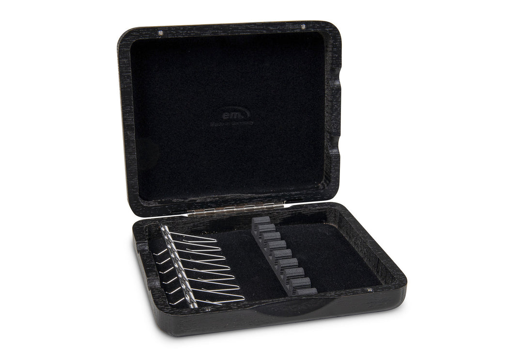 GEWA Rohrblatt case Oboe 8 Röhren - Black lackiert