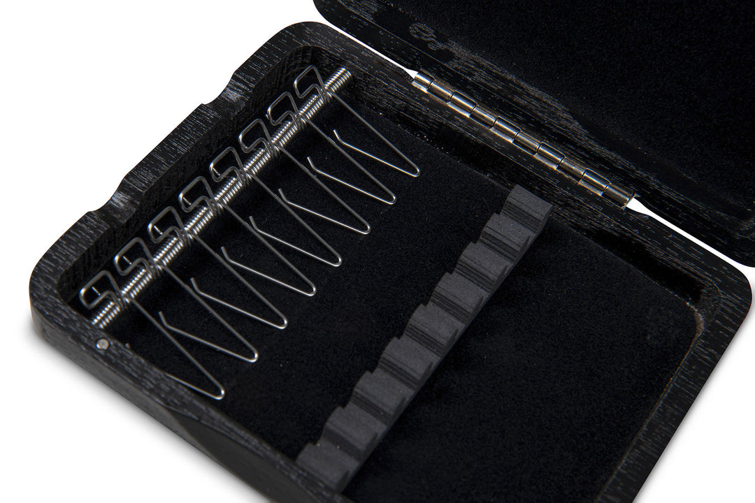 GEWA Rohrblatt case Oboe 8 Röhren - Black lackiert