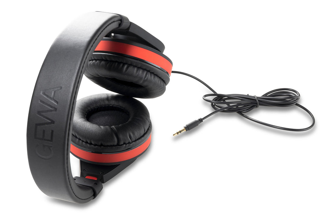 GEWA Kopfhörer HP six - P/U 20 (Black / rot)