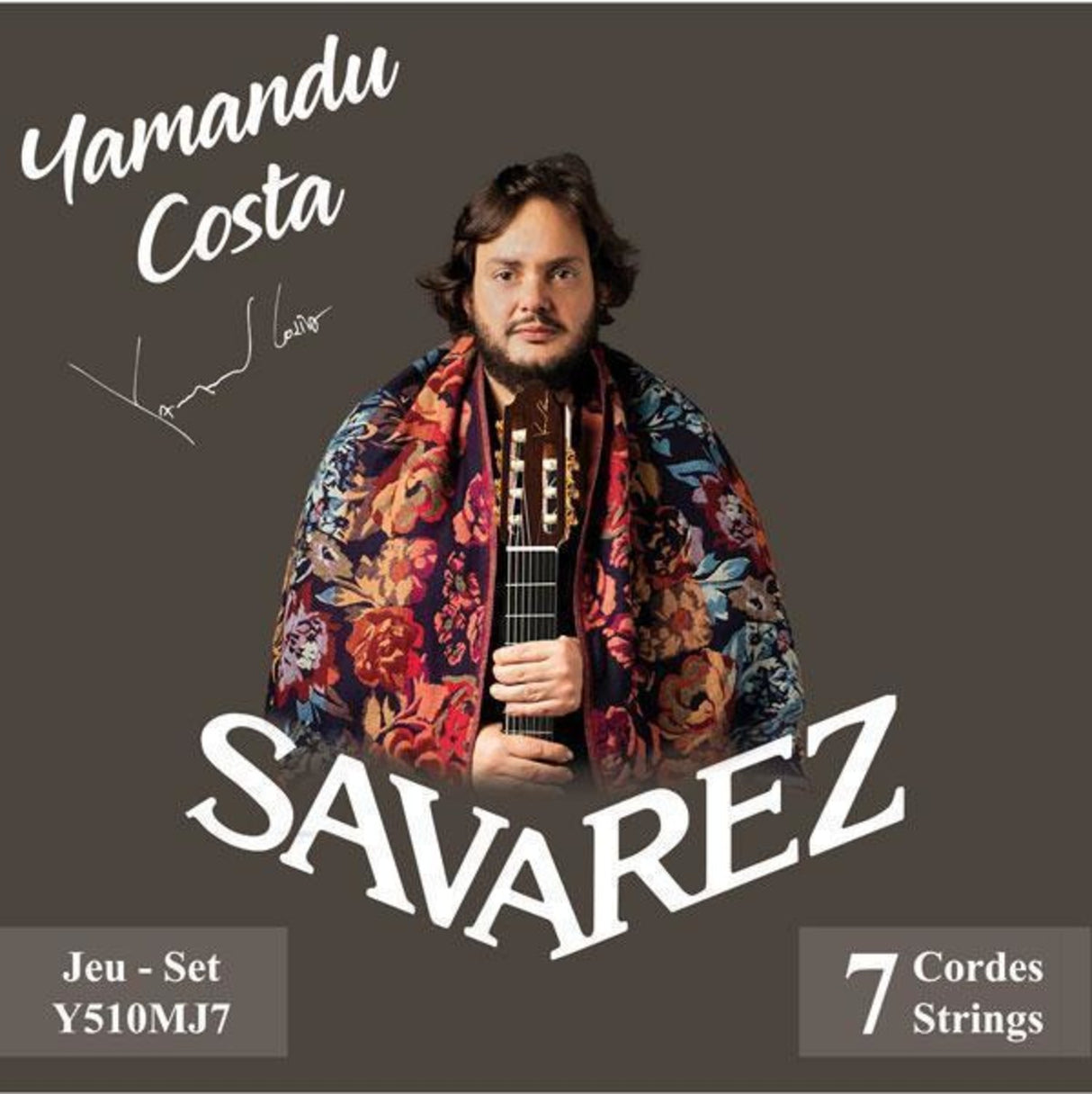 Savarez Saiten für klassische Gitarren YAMANDU COSTA 7-string - 7-string high tension (Y510MJ7)