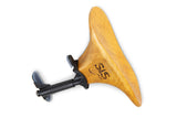 SAS Kinnhalter mit Carbonbasis, Ahorn, 35 mm hoch