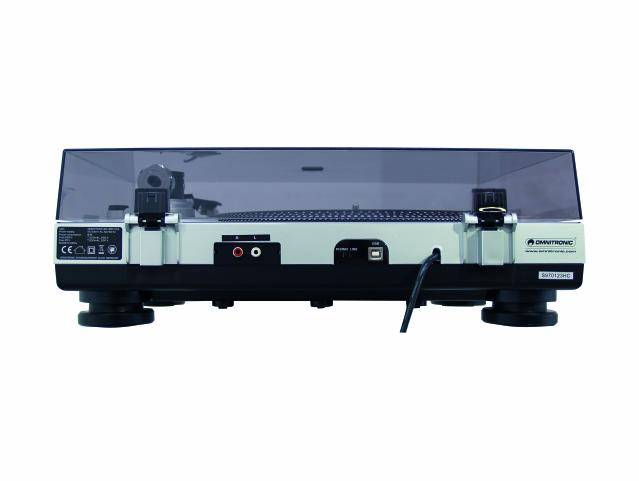 OMNITRONIC BD-1380 USB plattenspieler