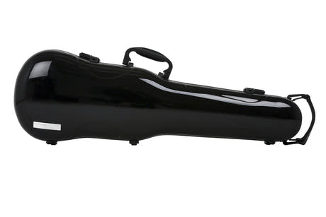 GEWA Formgeformte Geigen cases Air 1.7 - Black hochglanz (mit Seitenhandgriff)