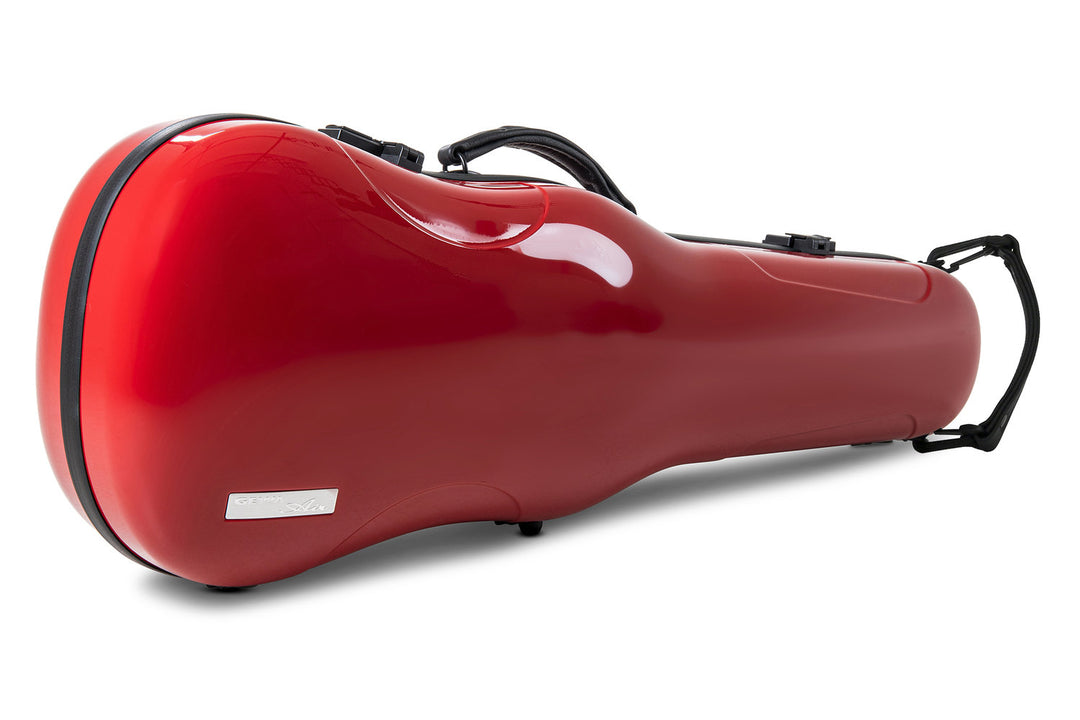 GEWA Viola shaped case Air 2.0 - Rot hochglanz (mit Seitenhenkel)