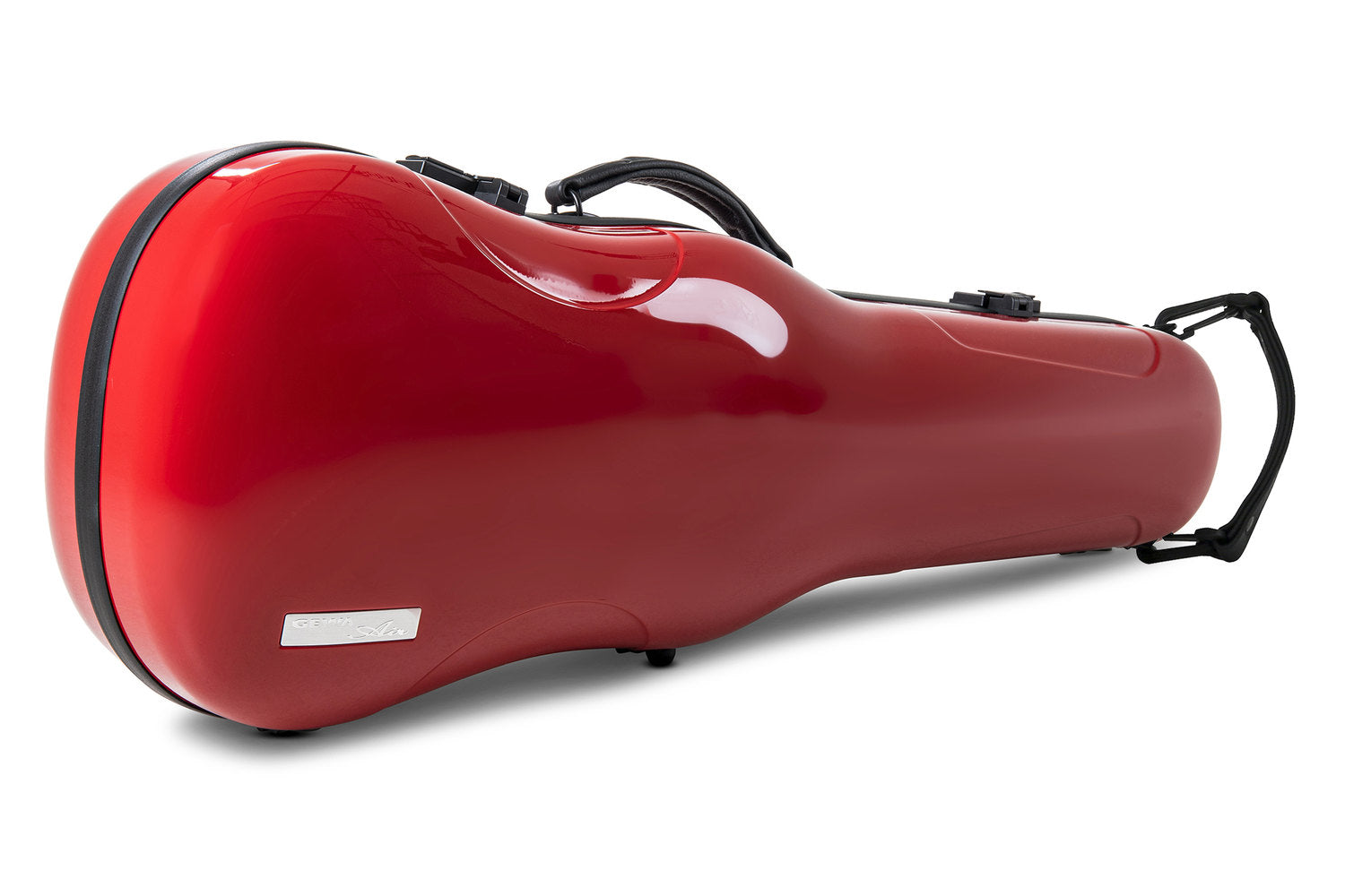 GEWA Viola shaped case Air 2.0 - Rot hochglanz (mit Seitenhenkel)