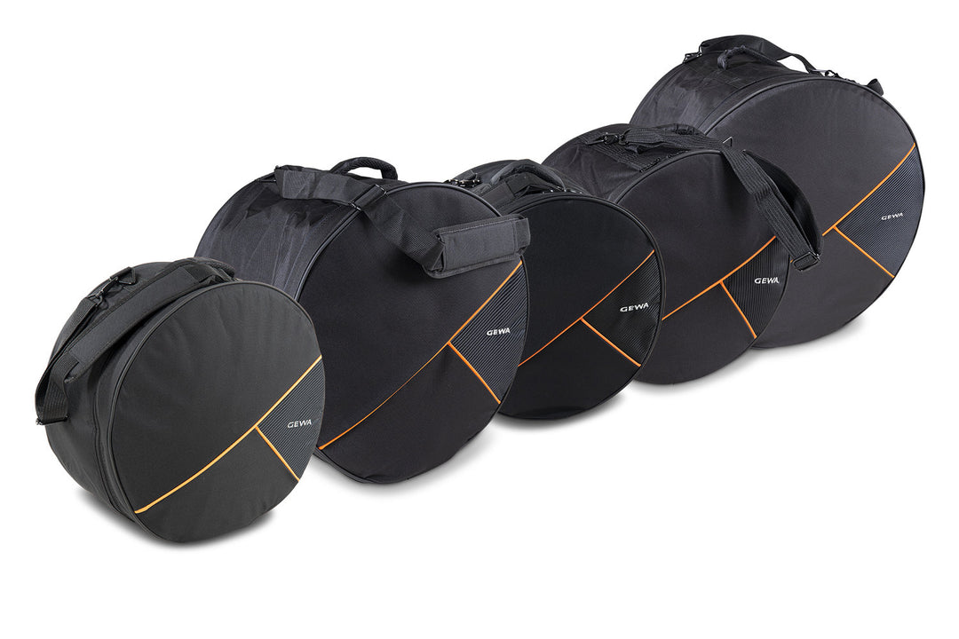 GEWA Gig Bag set für Drum Sets Premium - 22x18, 12x10, 13x11, 16x16, 14x6,5"