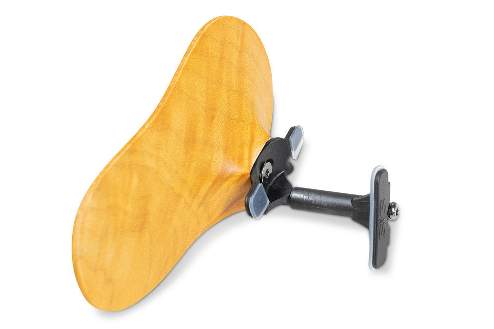 SAS Kinnhalter mit Carbonbasis, Ahorn, 24 mm hoch