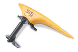 SAS Kinnhalter mit Carbonbasis, Ahorn, 24 mm hoch