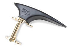 SAS Kinnstütze mit Carbonbasis, Ebenholz, 32 mm hoch