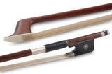 W. E. Dörfler cellobogen aus Pernambuk, runder Stab, Silber