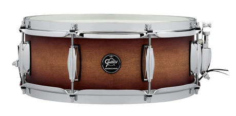Gretsch Renown Maple snare-drum 14" x 5", Satin Tobacco Burst
