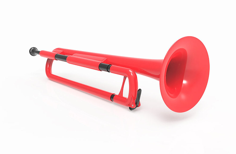 pBugle Bb-Fanfare aus Kunststoff, rot