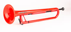 pBugle Bb-Fanfare aus Kunststoff, rot