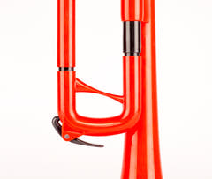 pBugle Bb-Fanfare aus Kunststoff, rot