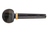 GEWA Cello-Wirbel aus Ebenholz, mit Ringen, mittelstark, 4 Stück