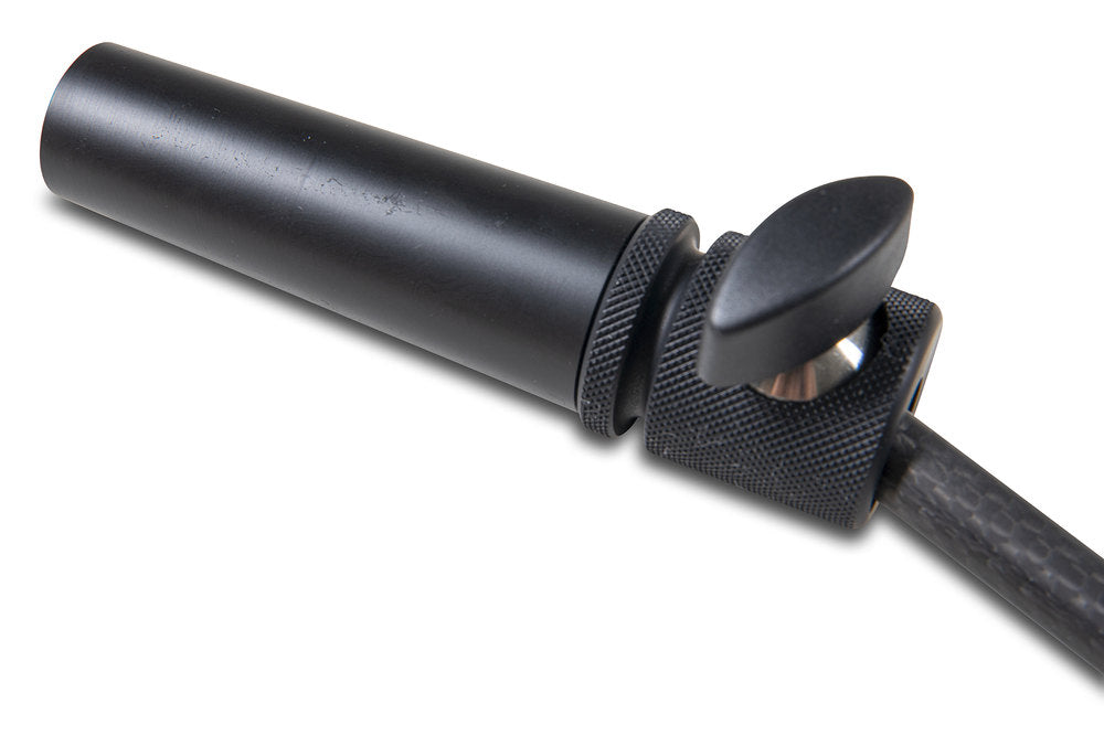 Stahlhammer Endpin aus Carbonfaser für Cello, medium 27 bis 47 cm, schwarz