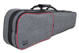 GEWA Pure CVF G 02 Formkoffer für Geige 1/2, grau und lila