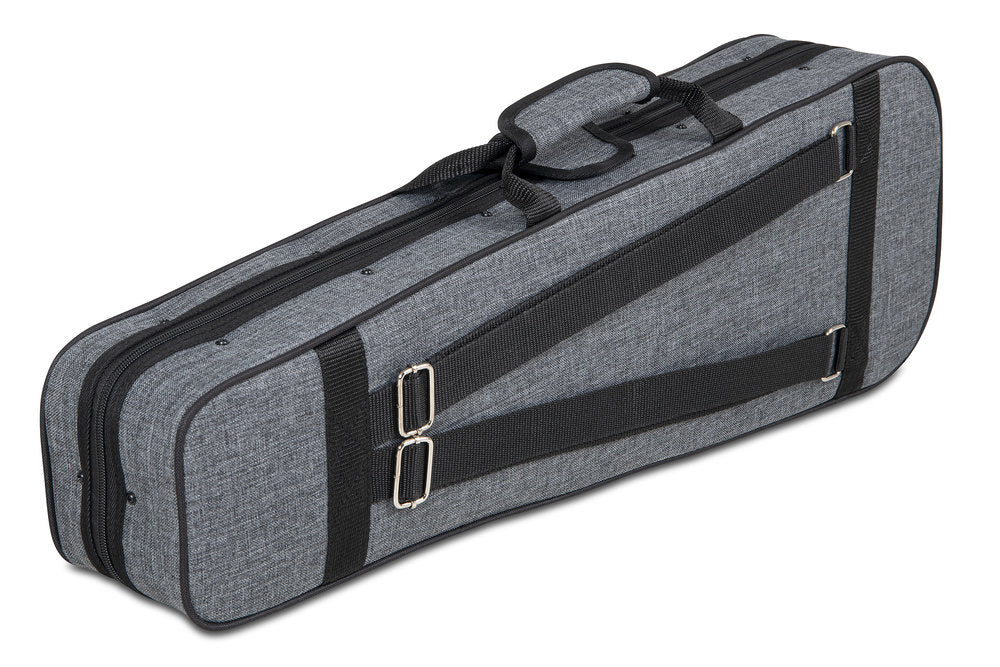 GEWA Pure CVF G 02 Formkoffer für Geige 1/2, grau und lila