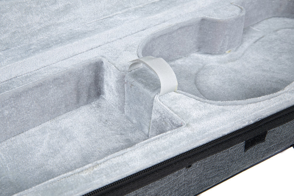 GEWA Pure CVF G 02 Formkoffer für Geige 1/2, grau und lila