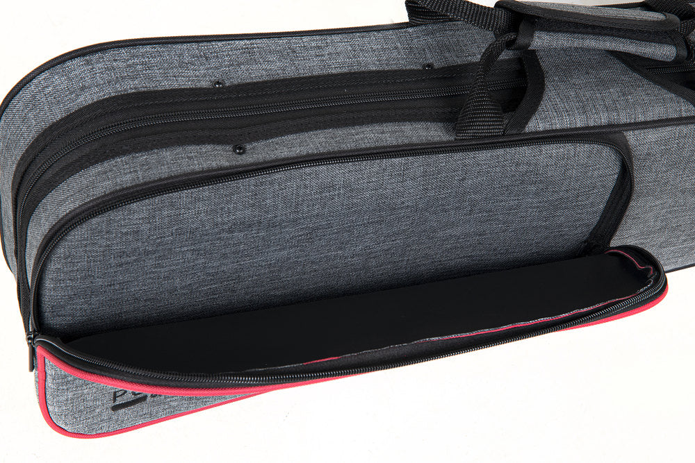 GEWA Pure CVF G 02 Formkoffer für Geige 1/2, grau und lila