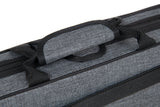 GEWA Pure CVF G 02 Formkoffer für Geige 1/2, grau und lila