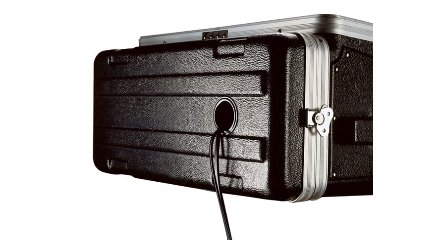 Gator GRC-10X8 Konsolenrack 10U, Oberseite; 8U Unterseite