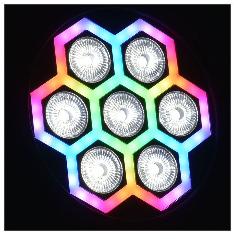 LIGHT4ME FRAME PAR 7x12 LED RGBW Spotlight Lichteffekt