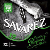 Savarez Saiten für Akustikgitarren Akustik - 12.str. Ex-Light .010 (A240XL)