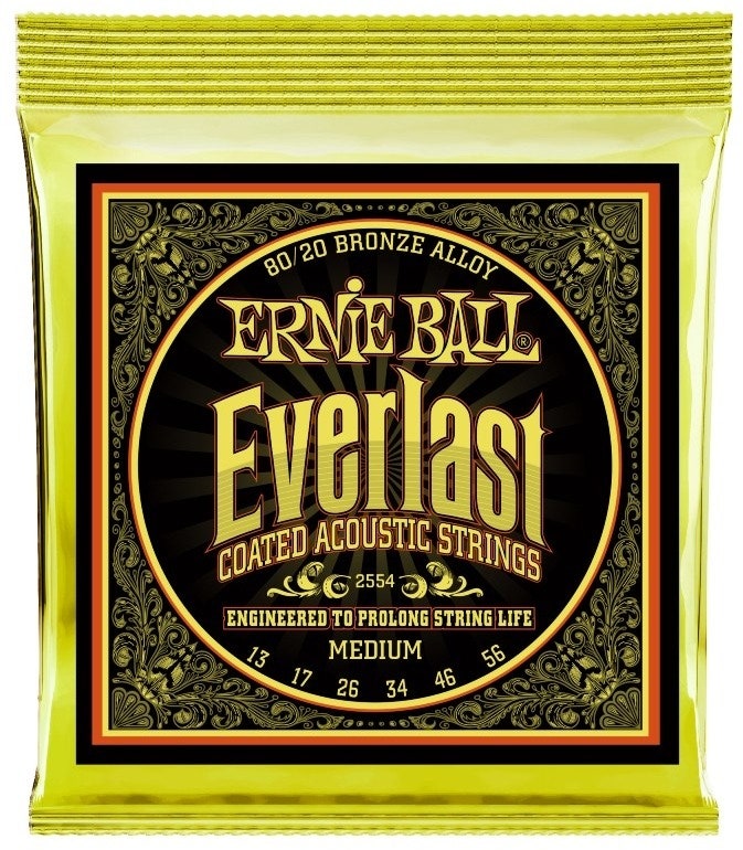 Ernie Ball 2554 Everlast 80/20 Bronze Medium