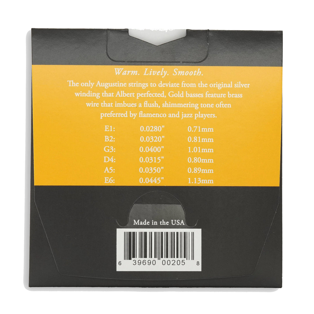 Augustine Saiten für klassische Gitarren Classic Label - Set Classic Gold (normal/medium)