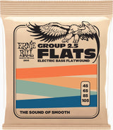 Ernie Ball 2805 Flatwound Gruppe 2.5