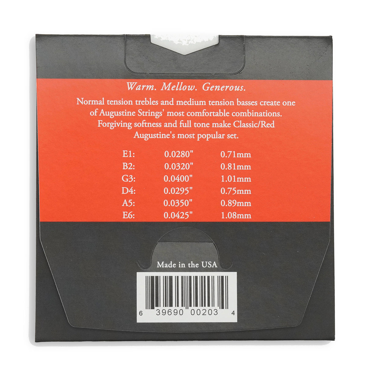 Augustine Saiten für klassische Gitarren Classic Label - Set Classic Red (normal/medium)