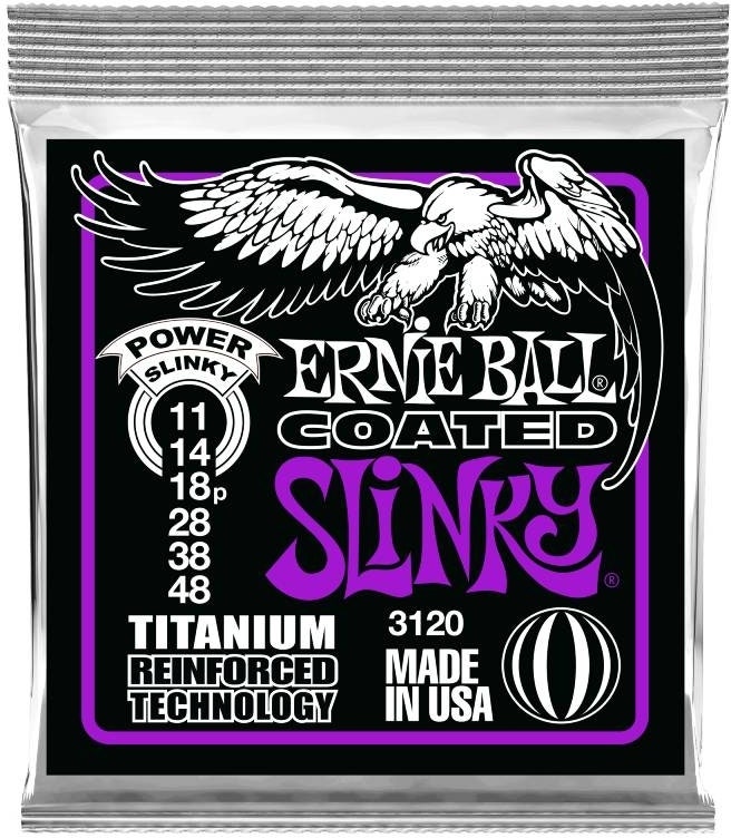 Ernie Ball 3120 Coated Power Slinky