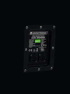 OMNITRONIC DX-2222 3-Wege-Lautsprecher 1000 W