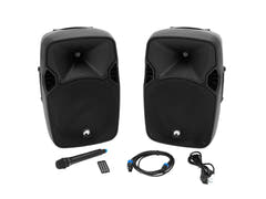 OMNITRONIC Set XFM-212AP + Lautsprecherstativ MOVE MK2