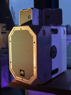OMNITRONIC BOB-10A Aktiver Subwoofer weiß