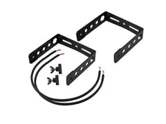 OMNITRONIC BOB-4 Verlängerungshalterung schwarz 2x