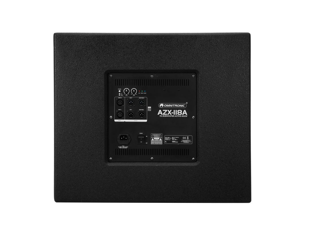 Omnitronic AZX-118A Aktiver Subwoofer
