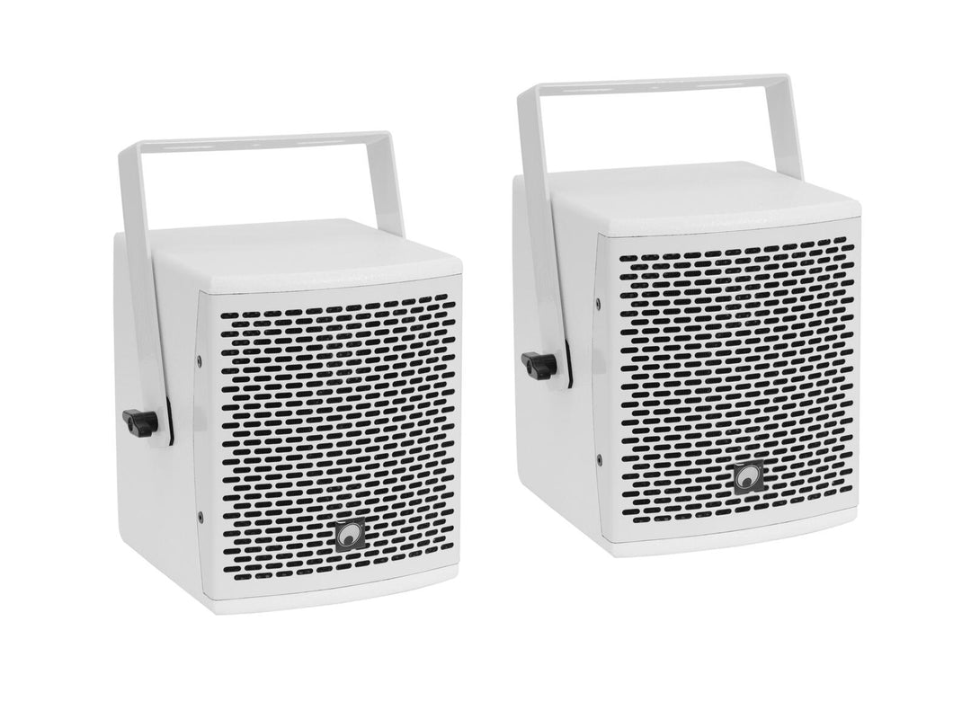 OMNITRONIC Set MOLLY-12A Aktiver Subwoofer + 4x MOLLY-6 Top 8 Ohm, White