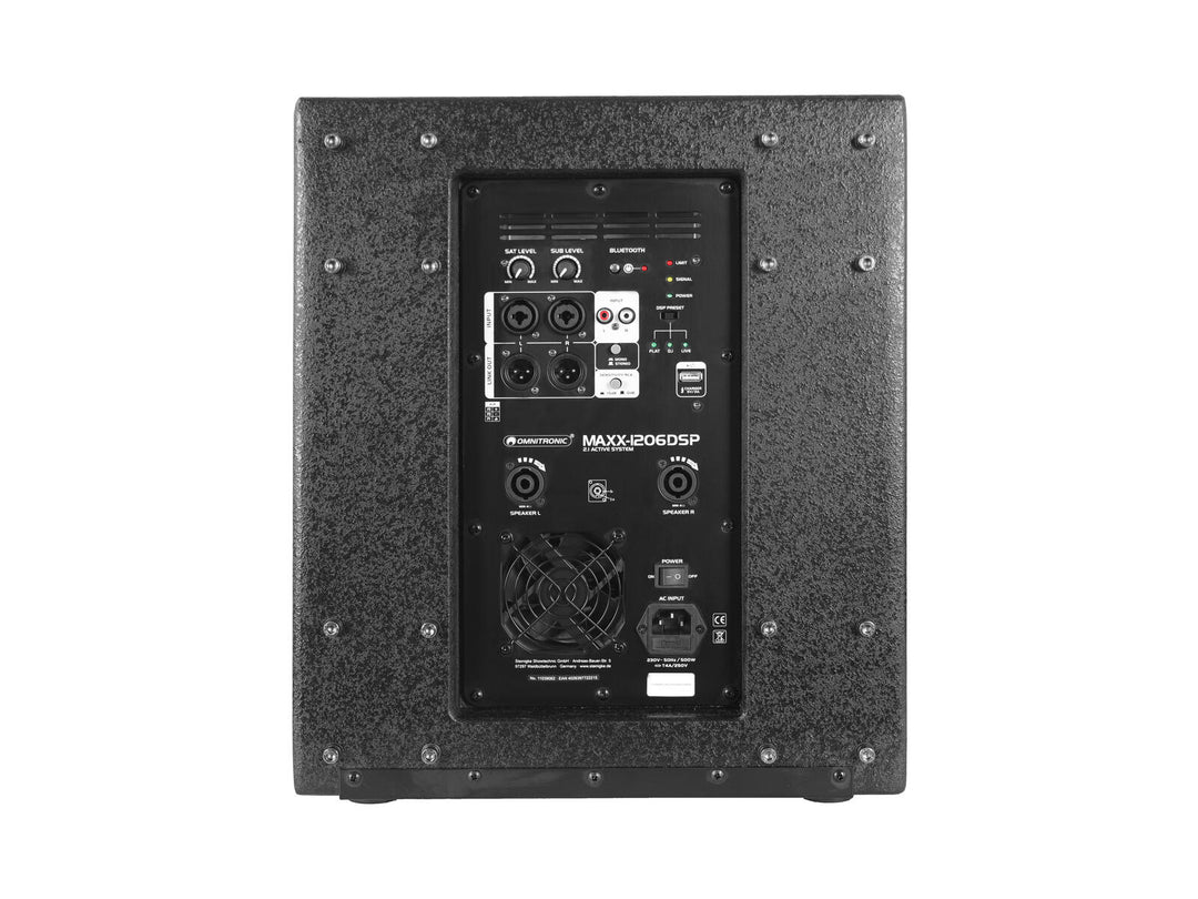 OMNITRONIC MAXX-1206DSP 2.1 Aktives System