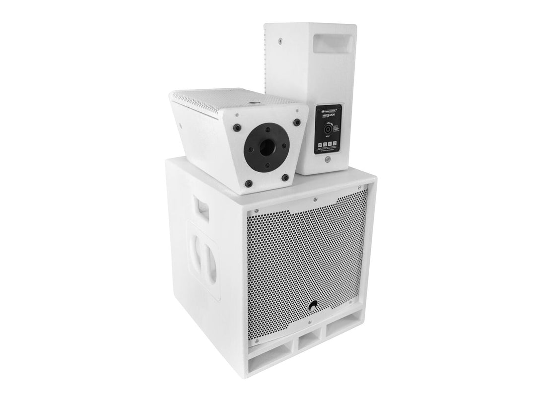 OMNITRONIC MAXX-1206DSP 2.1 Aktivsystem weiß