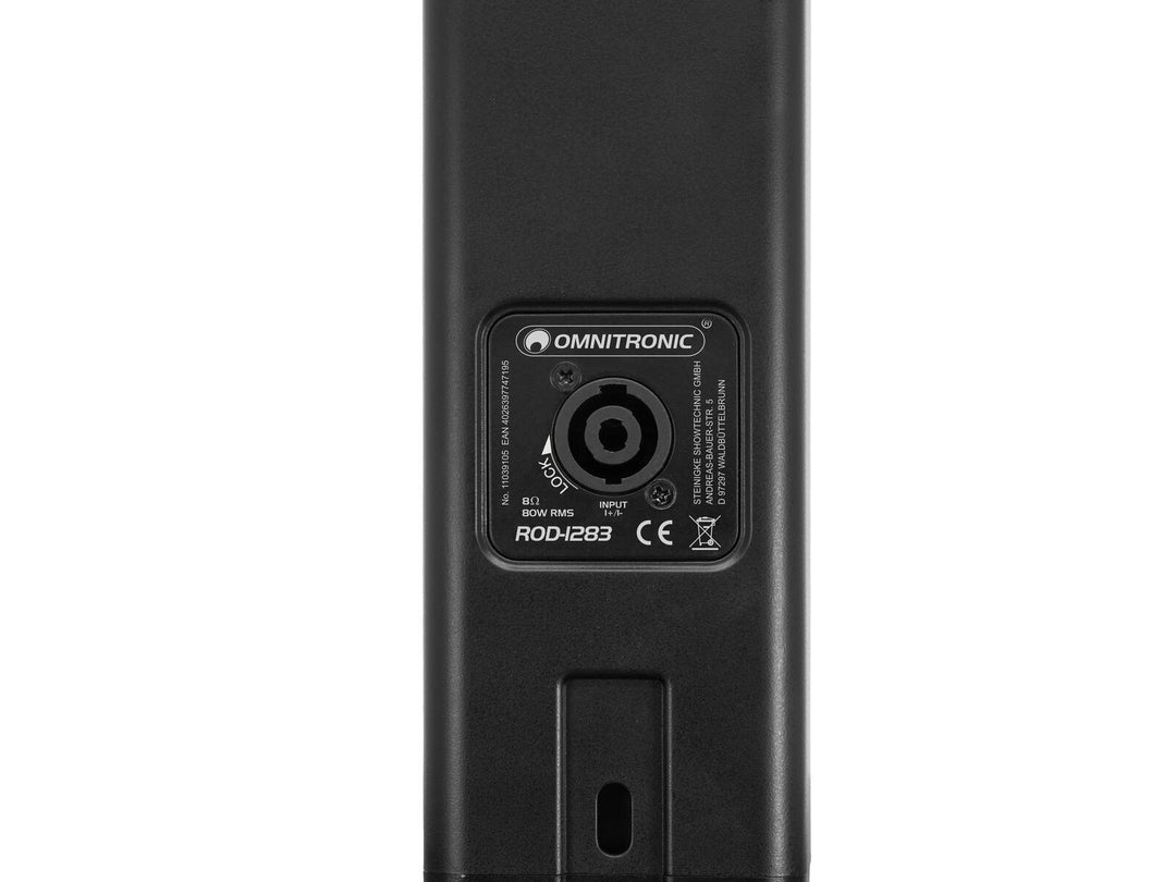 OMNITRONIC ROD-1283 Aktives Säulen-Lautsprechersystem