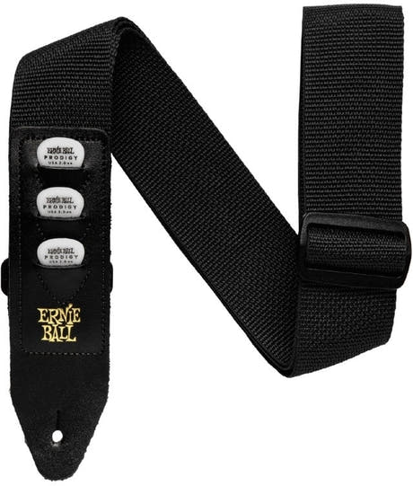 Ernie Ball EB-4039 Pickholder Gurt Black