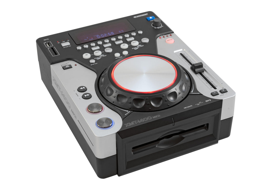 OMNITRONIC XMT-1400 MK2 Tisch-CD-Player