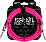 Ernie Ball 6413 FLEX Instrumentenkabel 3m - Pink