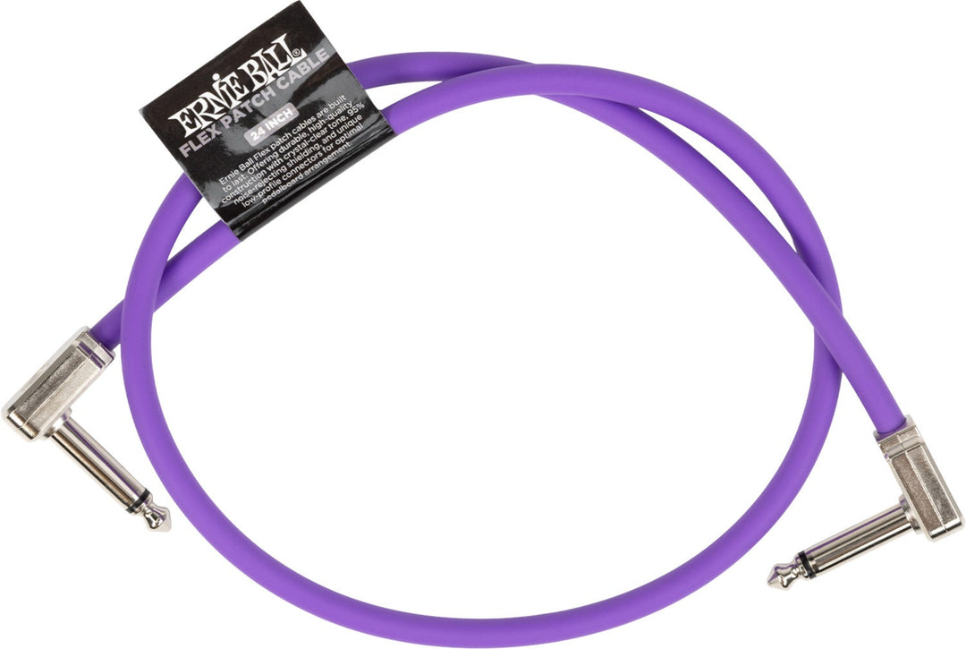 Ernie Ball 6450 Flex Patchkabel Purple 61cm
